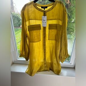 Lafayette 148 woman’s button down blouse